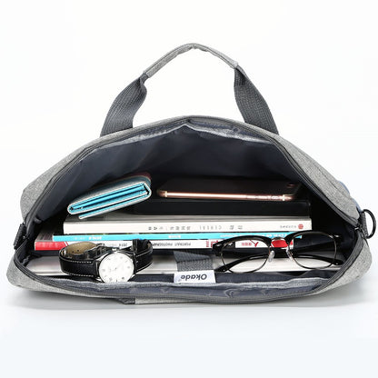 OKADE T52 15.6-inch Laptop Bag Shoulder Handbag Waterproof Notebook Pouch (with Shoulder Strap)