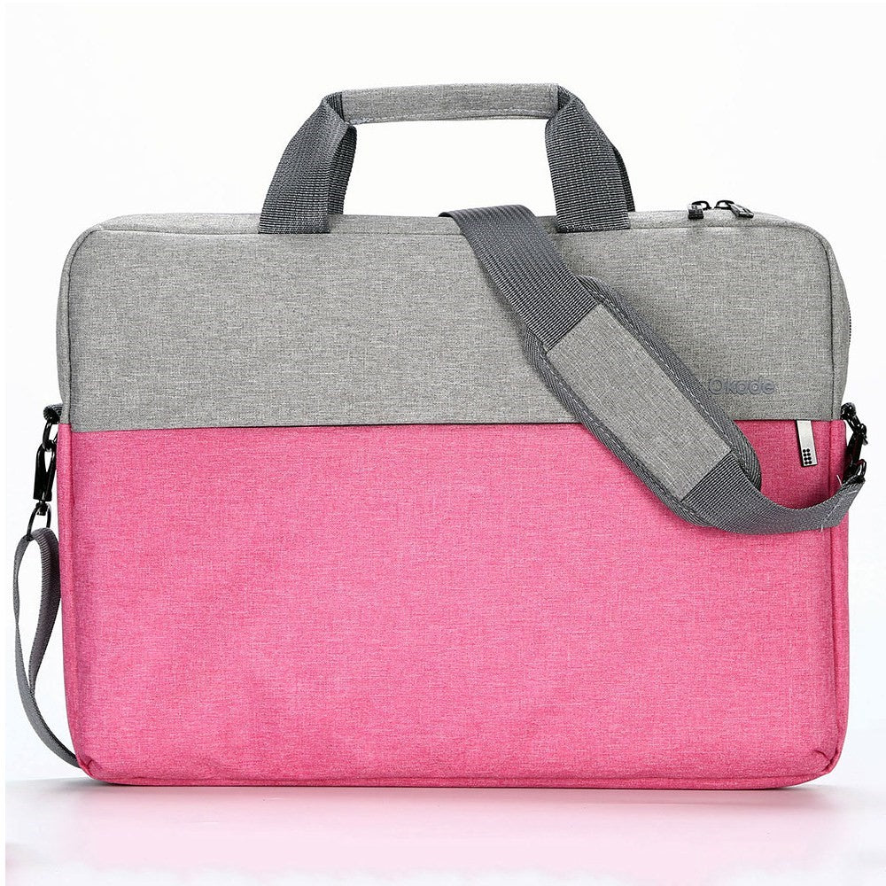 OKADE T52 15.6-inch Laptop Bag Shoulder Handbag Waterproof Notebook Pouch (with Shoulder Strap)