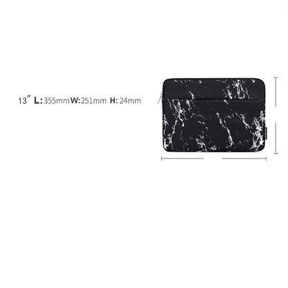 CANVASARTISAN H32-11 13-inch Laptop Zipper Pouch Slim Printed Carrying Bag Notebook Protective Sleeve