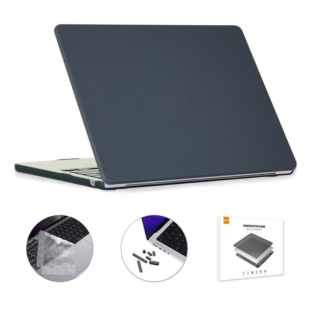 ENKAY HAT PRINCE for MacBook Air 13 inch (2026) A3449 / (2025) A3240 / (2024) A3113 / (2022) A2681 (EU) Cover with Keyboard Film and Plugs
