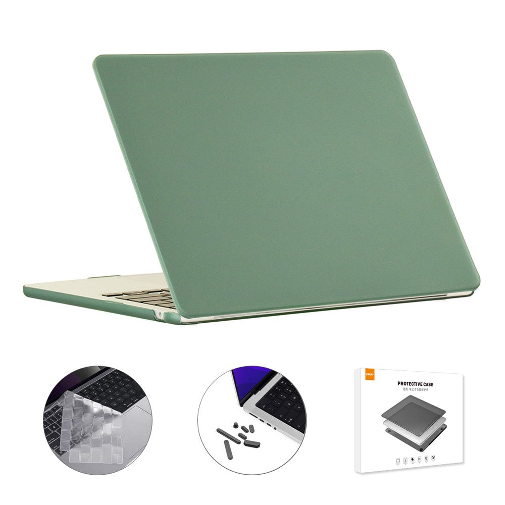 ENKAY HAT PRINCE for MacBook Air 13 inch (2026) A3449 / (2025) A3240 / (2024) A3113 / (2022) A2681 (EU) Cover with Keyboard Film and Plugs