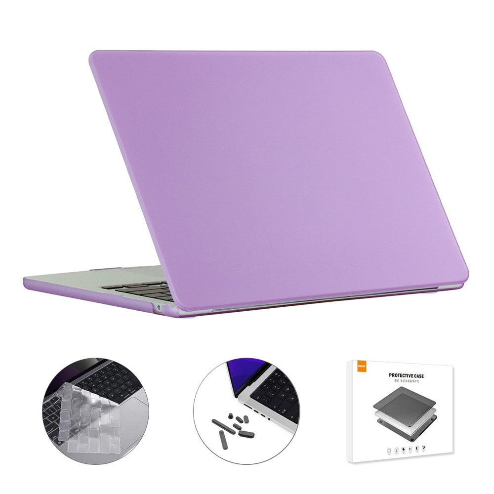 ENKAY HAT PRINCE for MacBook Air 13 inch (2026) A3449 / (2025) A3240 / (2024) A3113 / (2022) A2681 (EU) Cover with Keyboard Film and Plugs
