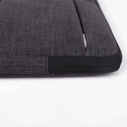 CANVASARTISAN L2-08 14-inch Laptop Tote Pouch Waterproof Notebook Zipper Sleeve Bag (with Handle)