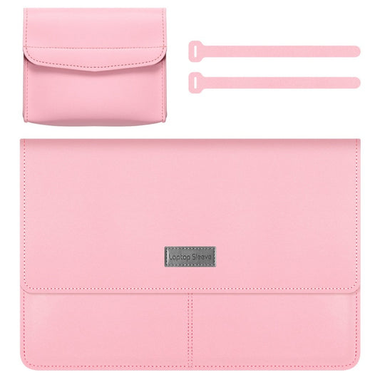 11-12 Inch Laptop Storage Bag for MacBook Anti-scratch PU Leather Notebook Computer Sleeve Mouse Pad