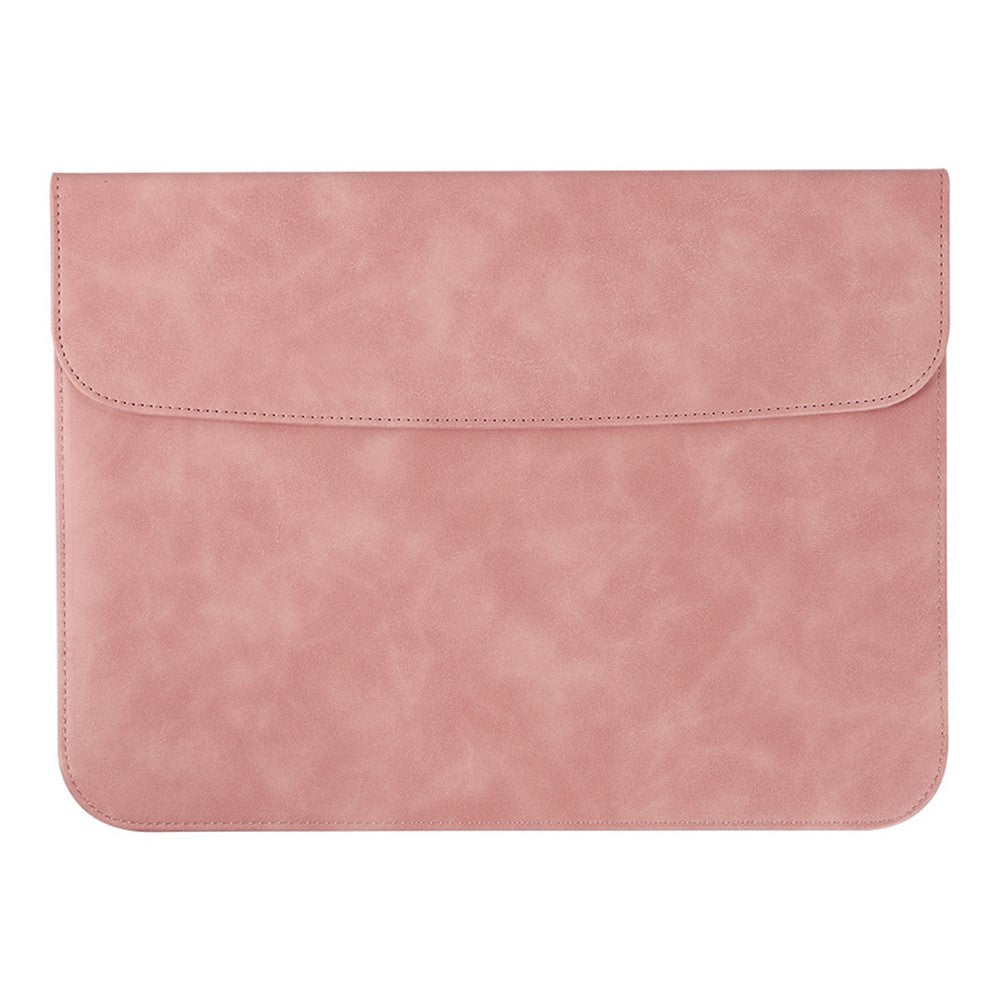 SS13 13 Inch Notebook Computer Carrying Pouch Lightweight Thin Laptop Sleeve Bag Ultra-thin PU Leather Mouse Pad