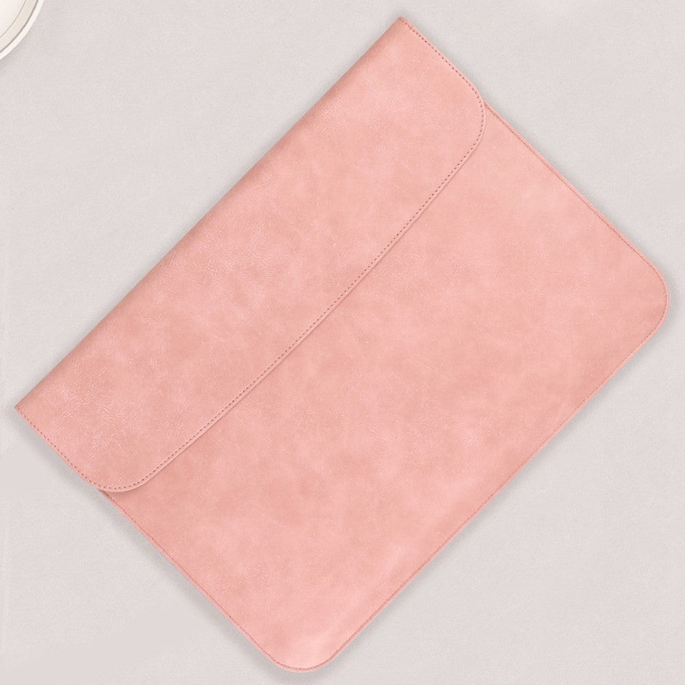 SS13 13 Inch Notebook Computer Carrying Pouch Lightweight Thin Laptop Sleeve Bag Ultra-thin PU Leather Mouse Pad
