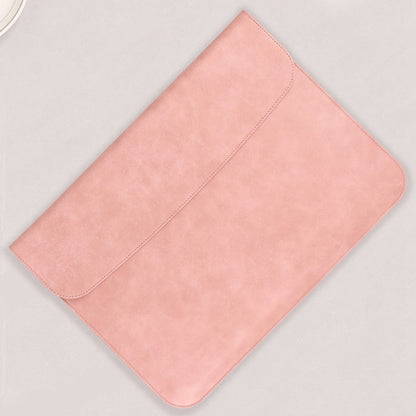 SS13 13 Inch Notebook Computer Carrying Pouch Lightweight Thin Laptop Sleeve Bag Ultra-thin PU Leather Mouse Pad