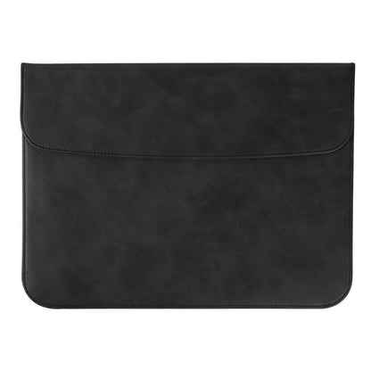 SS13 13 Inch Notebook Computer Carrying Pouch Lightweight Thin Laptop Sleeve Bag Ultra-thin PU Leather Mouse Pad