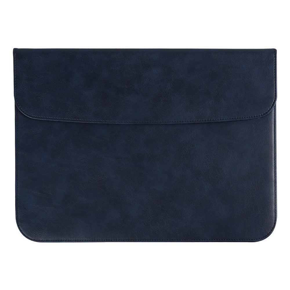 SS13 13 Inch Notebook Computer Carrying Pouch Lightweight Thin Laptop Sleeve Bag Ultra-thin PU Leather Mouse Pad