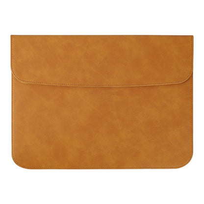 SS13 13 Inch Notebook Computer Carrying Pouch Lightweight Thin Laptop Sleeve Bag Ultra-thin PU Leather Mouse Pad