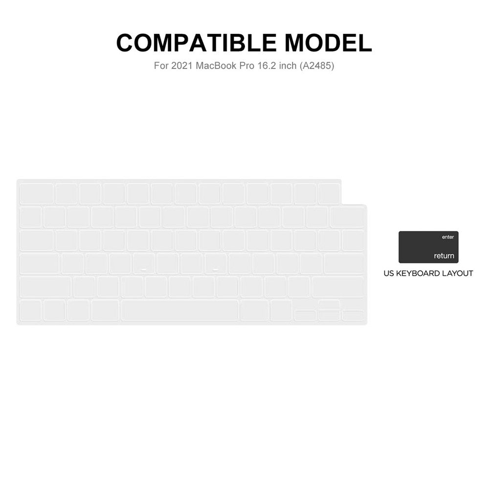ENKAY HAT PRINCE Laptop Case for MacBook Pro 16 inch (2026) A3429 A3428 / (2025) A3186 A3403 / (2024) A2991 / (2023) A2780 / (2021) A2485 (US Version) Astronaut Pattern Notebook Cover Set