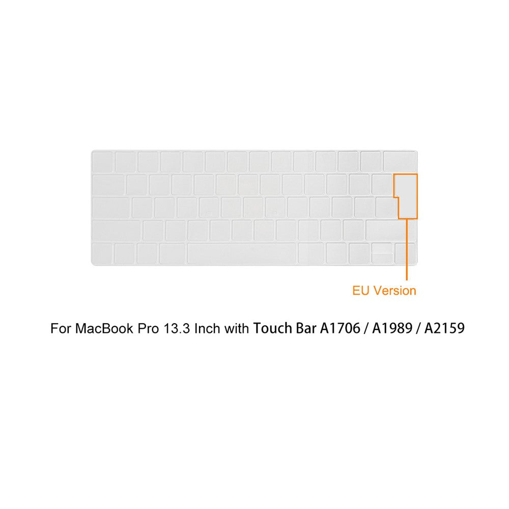 ENKAY HAT PRINCE for MacBook Pro 13 inch (2016) A1706 / (2018) A1989 / (2019) A2159 (EU Version) Kickstand Case Hard PC Heat Dissipation Cover with TPU Keyboard Film + Dust-Proof Plugs