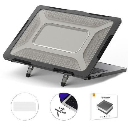 ENKAY HAT PRINCE for MacBook Air 13 inch (2026) A3449 / (2025) A3240 / (2024) A3113 / (2022) A2681 (EU) Laptop Case with TPU Keyboard Film