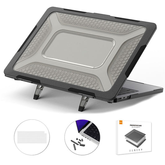 ENKAY HAT PRINCE for MacBook Air 13 inch (2026) A3449 / (2025) A3240 / (2024) A3113 / (2022) A2681 (EU) Laptop Case with TPU Keyboard Film
