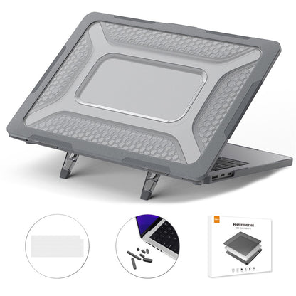 ENKAY HAT PRINCE for MacBook Air 13 inch (2026) A3449 / (2025) A3240 / (2024) A3113 / (2022) A2681 (EU) Laptop Case with TPU Keyboard Film
