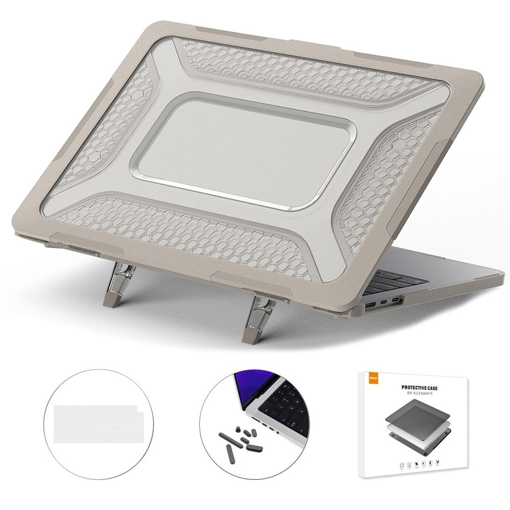 ENKAY HAT PRINCE for MacBook Air 13 inch (2026) A3449 / (2025) A3240 / (2024) A3113 / (2022) A2681 (EU) Laptop Case with TPU Keyboard Film