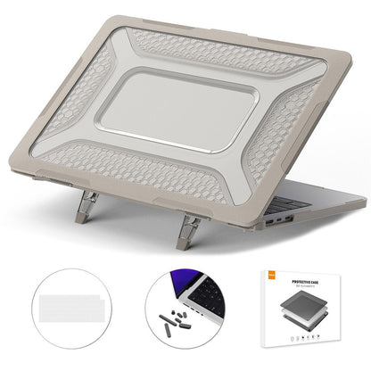 ENKAY HAT PRINCE for MacBook Air 13 inch (2026) A3449 / (2025) A3240 / (2024) A3113 / (2022) A2681 (EU) Laptop Case with TPU Keyboard Film