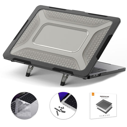 ENKAY HAT PRINCE for MacBook Air 13 inch (2026) A3449 / (2025) A3240 / (2024) A3113 / (2022) A2681 (EU) Laptop Case with TPU Keyboard Film