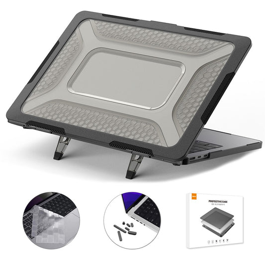 ENKAY HAT PRINCE for MacBook Air 13 inch (2026) A3449 / (2025) A3240 / (2024) A3113 / (2022) A2681 (EU) Laptop Case with TPU Keyboard Film