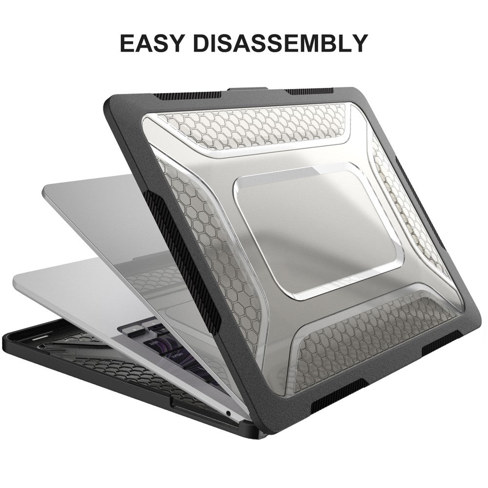 ENKAY HAT PRINCE for MacBook Air 13 inch (2026) A3449 / (2025) A3240 / (2024) A3113 / (2022) A2681 (EU) Laptop Case with TPU Keyboard Film