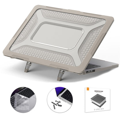 ENKAY HAT PRINCE for MacBook Air 13 inch (2026) A3449 / (2025) A3240 / (2024) A3113 / (2022) A2681 (EU) Laptop Case with TPU Keyboard Film