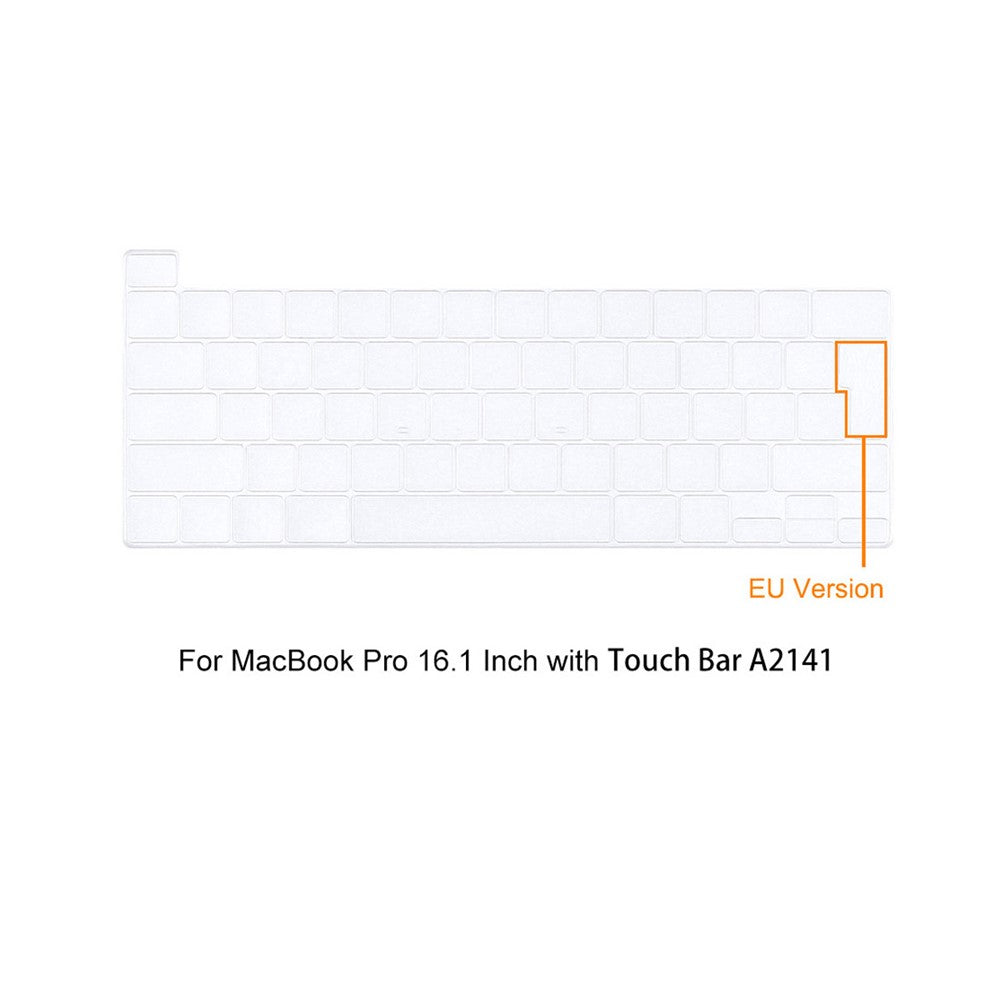 ENKAY HAT PRINCE for MacBook Pro 16 inch (2019) A2141 (EU Version) Hard PC Shock-Absorbing Cover Kickstand Protective Laptop Case Shell with TPU Keyboard Film + Anti-Dust Plugs