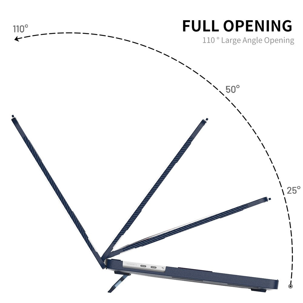 ENKAY HAT PRINCE for MacBook Pro 14 inch (2026) A3427 A3426 / (2025) A3434 A3112 A3185 A3401 / (2024) A2918 A2992 / (2023) A2779 / (2022) / (2021) A2442 (EU) PC Laptop Cover with TPU Keyboard Film + Plugs