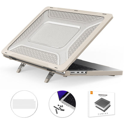 ENKAY HAT PRINCE for MacBook Pro 14 inch (2026) A3427 A3426 / (2025) A3434 A3112 A3185 A3401 / (2024) A2918 A2992 / (2023) A2779 / (2022) / (2021) A2442 (EU) PC Laptop Cover with TPU Keyboard Film + Plugs