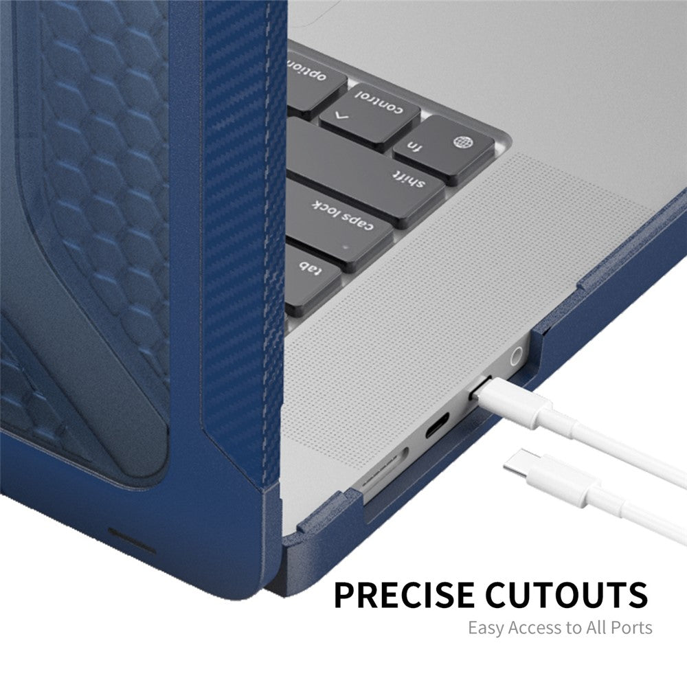 ENKAY HAT PRINCE for MacBook Pro 14 inch (2026) A3427 A3426 / (2025) A3434 A3112 A3185 A3401 / (2024) A2918 A2992 / (2023) A2779 / (2022) / (2021) A2442 (EU) PC Laptop Cover with TPU Keyboard Film + Plugs