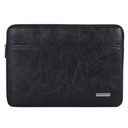 CANVASARTISAN  L38-06 Portable Sleeve Bag for 13 inch Laptop PU Leather Carrying Case Anti-Scratch Notebook Slim Bag