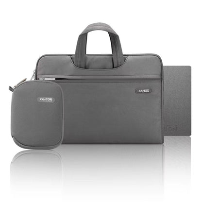COPTON Nylon Shockproof Carry Case for 15.6-inch Laptops Scratch Resistant Notebook Sleeve Bag with Handle Strap / Small Bag