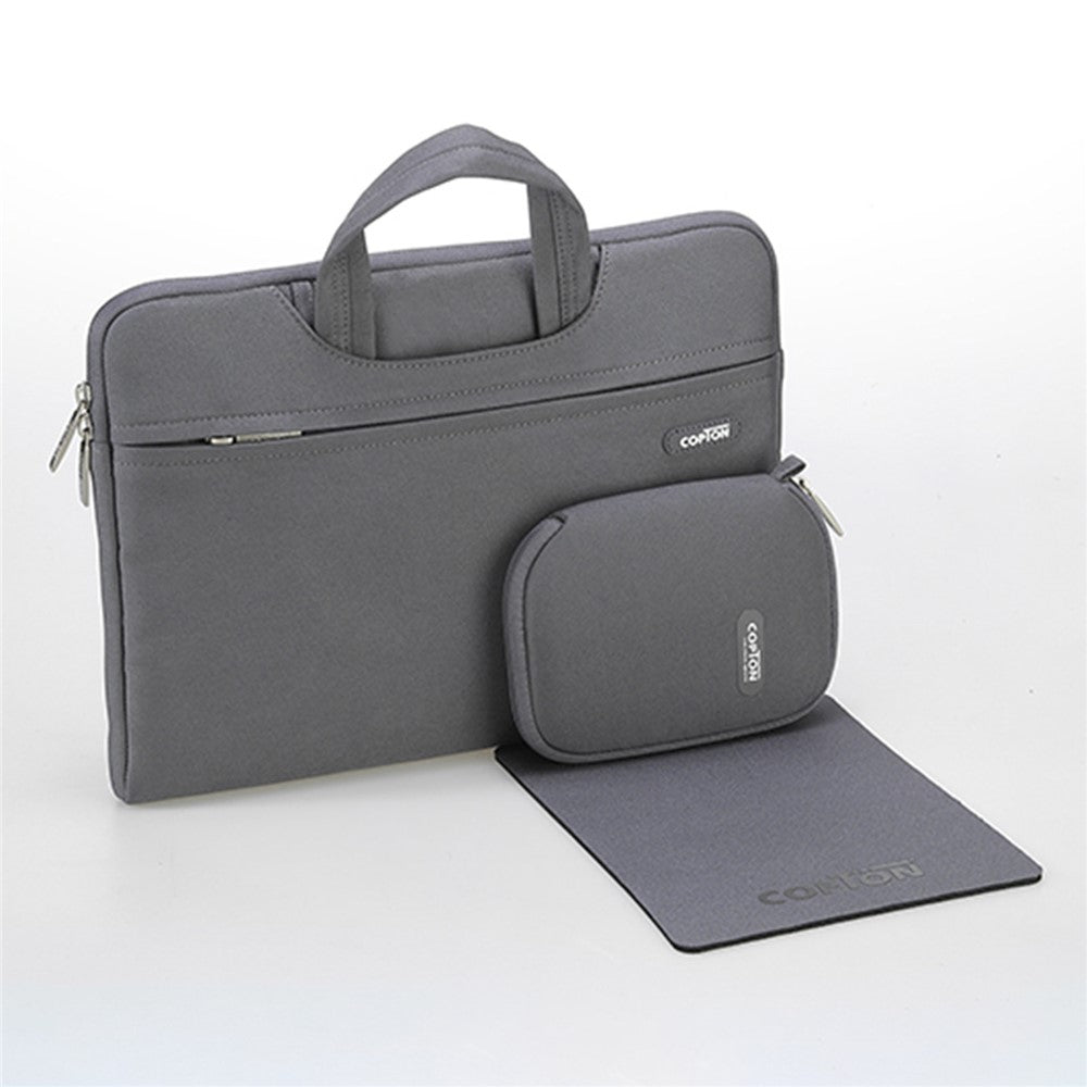 COPTON Nylon Shockproof Carry Case for 15.6-inch Laptops Scratch Resistant Notebook Sleeve Bag with Handle Strap / Small Bag