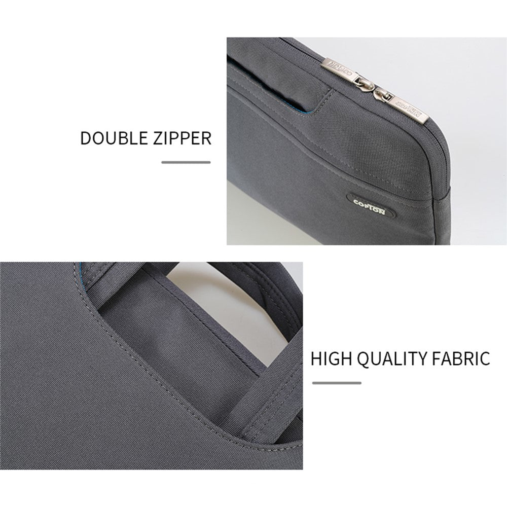 COPTON Nylon Shockproof Carry Case for 15.6-inch Laptops Scratch Resistant Notebook Sleeve Bag with Handle Strap / Small Bag