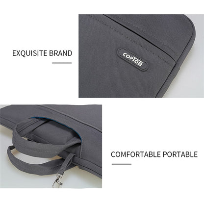 COPTON Nylon Shockproof Carry Case for 15.6-inch Laptops Scratch Resistant Notebook Sleeve Bag with Handle Strap / Small Bag