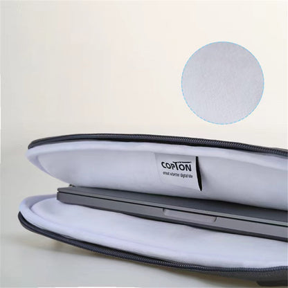 COPTON Portable Carrying Bag for 13-14-inch Laptops Anti-Scratch Notebook Nylon Sleeve Bag with Handle Strap / Small Bag