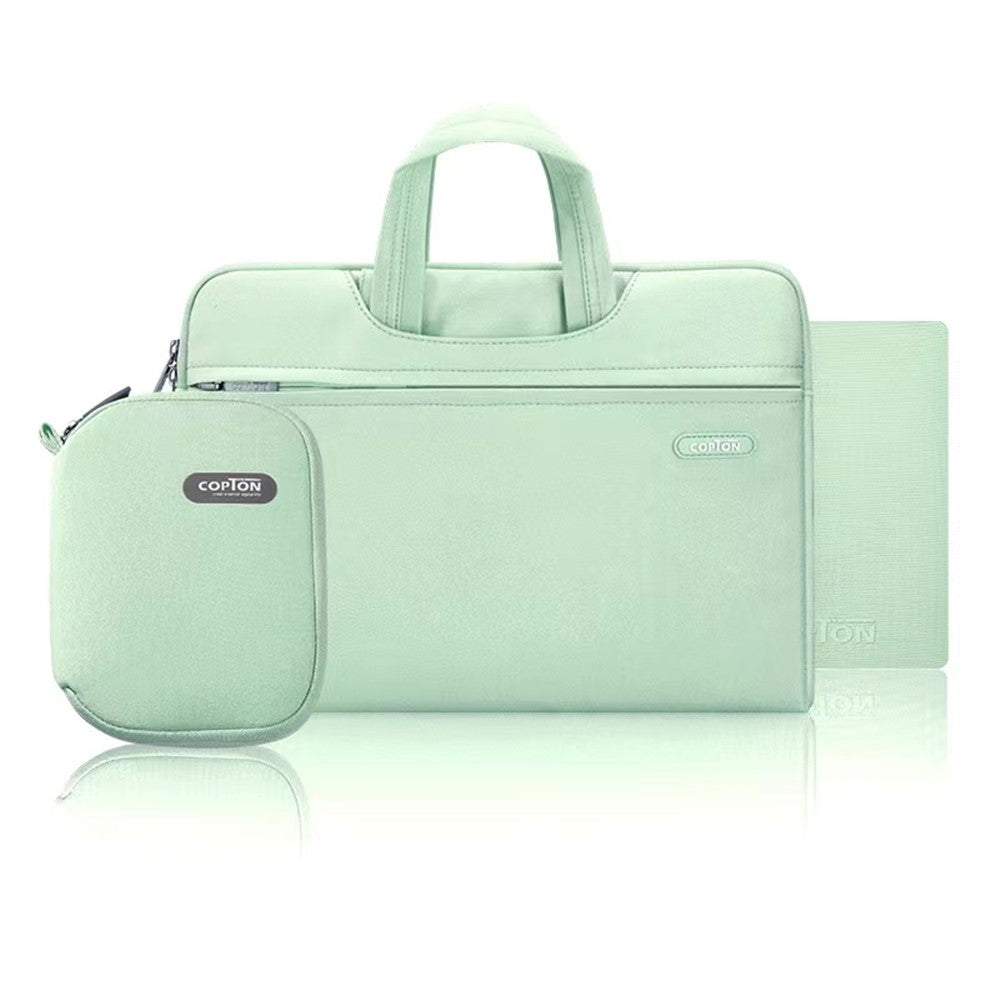COPTON Portable Carrying Bag for 13-14-inch Laptops Anti-Scratch Notebook Nylon Sleeve Bag with Handle Strap / Small Bag