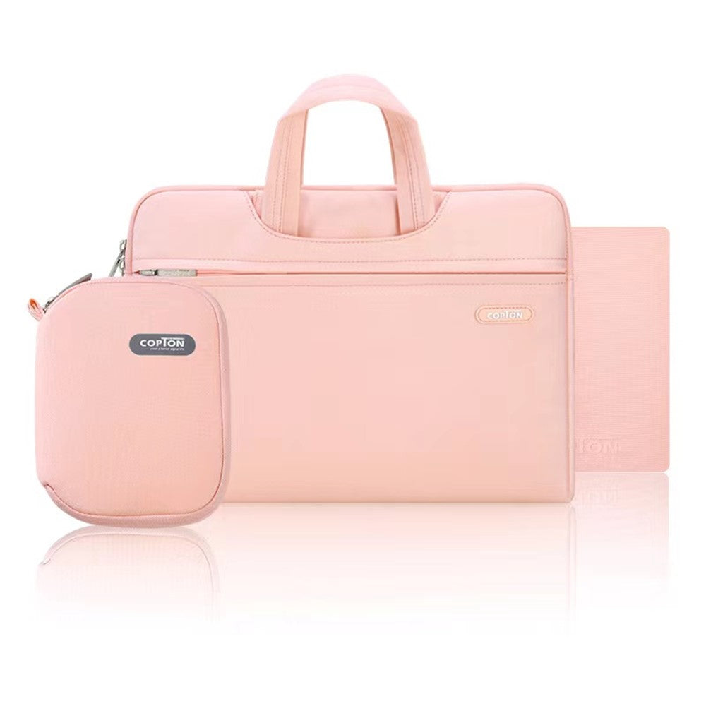 COPTON Portable Carrying Bag for 13-14-inch Laptops Anti-Scratch Notebook Nylon Sleeve Bag with Handle Strap / Small Bag