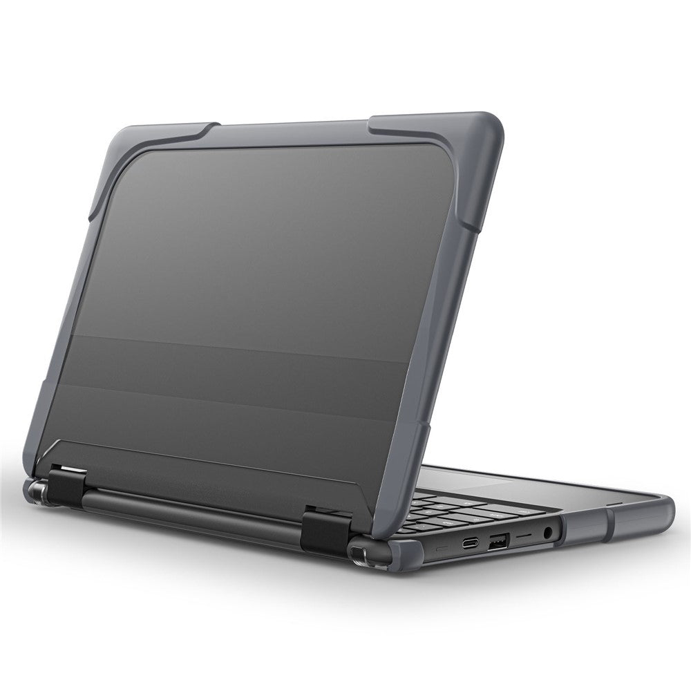 For Dell Chromebook 11.6-Inch 3100 / 3110 PC+TPU Laptop Case Anti-scratch Notebook Computer Upper+Lower Cover