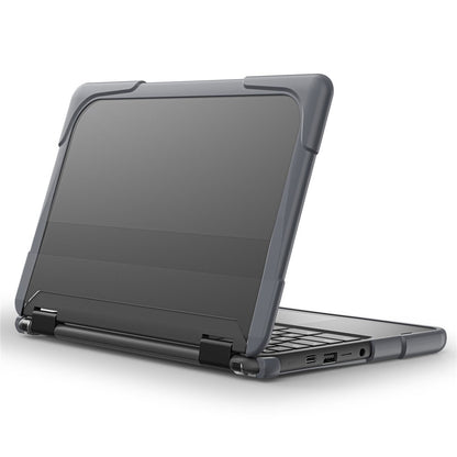 For Dell Chromebook 11.6-Inch 3100 / 3110 PC+TPU Laptop Case Anti-scratch Notebook Computer Upper+Lower Cover