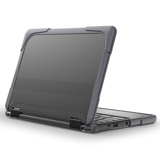 For Dell Chromebook 11.6-Inch 3100 / 3110 PC+TPU Laptop Case Anti-scratch Notebook Computer Upper+Lower Cover
