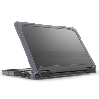 For Dell Chromebook 11.6-Inch 3100 / 3110 PC+TPU Laptop Case Anti-scratch Notebook Computer Upper+Lower Cover