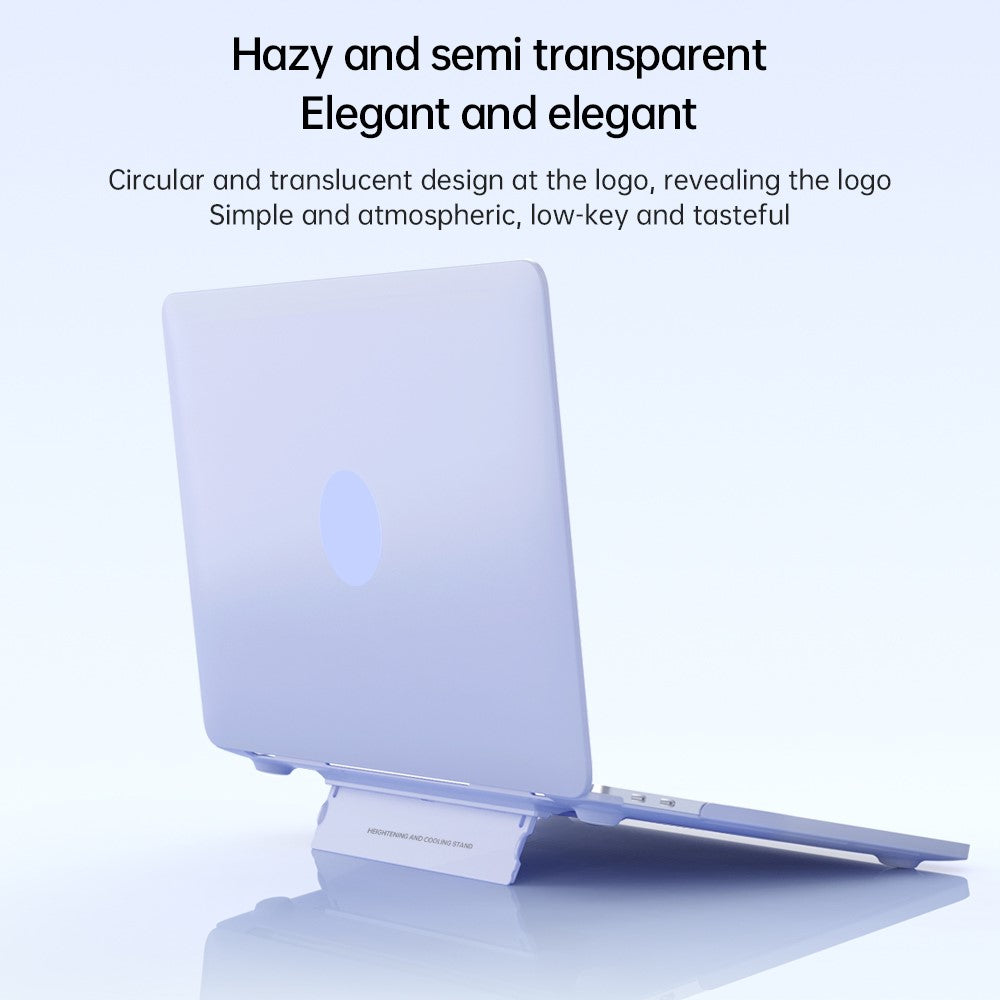 For MacBook Pro 14 inch (2026) A3427 A3426 / (2025) A3434 A3112 A3185 A3401 / (2024) A2918 A2992 / (2023) A2779 / (2022) / (2021) A2442 Matte PC Case Anti-Scratch Protective Laptop Cover with Kickstand