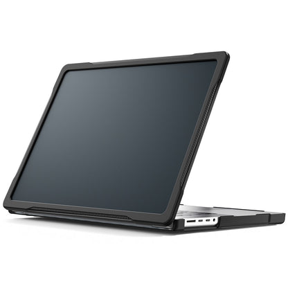 For MacBook Pro 16 inch (2026) A3429 A3428 / (2025) A3186 A3403 / (2024) A2991 / (2023) A2780 / (2021) A2485 PC+TPU Laptop Cover Anti-Drop Shockproof Case