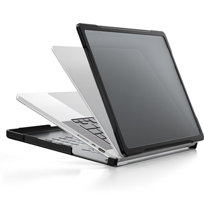 For MacBook Pro 14 inch (2026) A3427 A3426 / (2025) A3434 A3112 A3185 A3401 / (2024) A2918 A2992 / (2023) A2779 / (2022) / (2021) A2442 Case PC+TPU Anti-Cracking Protective Cover
