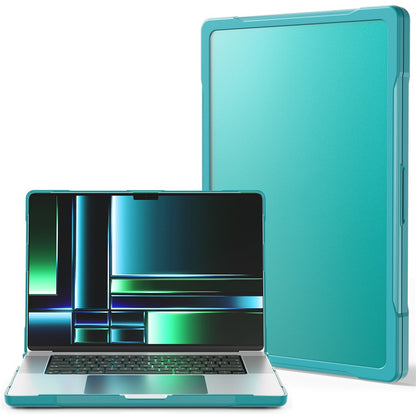 For MacBook Pro 14 inch (2026) A3427 A3426 / (2025) A3434 A3112 A3185 A3401 / (2024) A2918 A2992 / (2023) A2779 / (2022) / (2021) A2442 Case PC+TPU Anti-Cracking Protective Cover