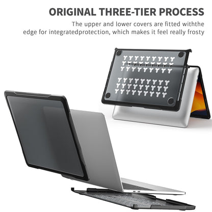 Sailor Series Laptop Case for MacBook Pro 13 inch (2016) A1706 A1708 / (2018) A1989 / (2019) A2159 / (2020) A2251 A2338 (M1 / M2) PC+TPU Shockproof Cover