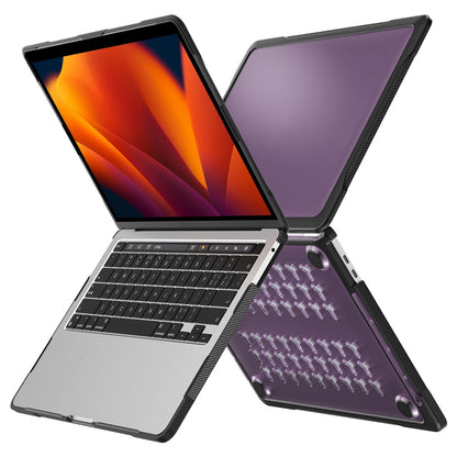 Sailor Series Laptop Case for MacBook Pro 13 inch (2016) A1706 A1708 / (2018) A1989 / (2019) A2159 / (2020) A2251 A2338 (M1 / M2) PC+TPU Shockproof Cover