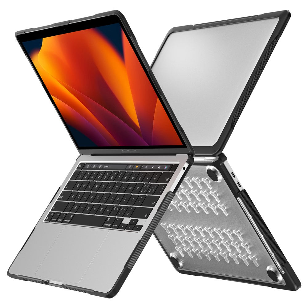 Sailor Series Laptop Case for MacBook Pro 13 inch (2016) A1706 A1708 / (2018) A1989 / (2019) A2159 / (2020) A2251 A2338 (M1 / M2) PC+TPU Shockproof Cover