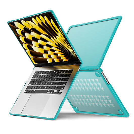 For Macbook Air 15 inch (2026) A3448 / (2025) A3241 / (2024) A311 / (2023) A2941 Sailor Series Laptop Case PC+TPU Anti-Scratch Notebook Cover