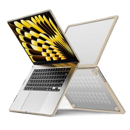 For Macbook Air 15 inch (2026) A3448 / (2025) A3241 / (2024) A311 / (2023) A2941 Sailor Series Laptop Case PC+TPU Anti-Scratch Notebook Cover